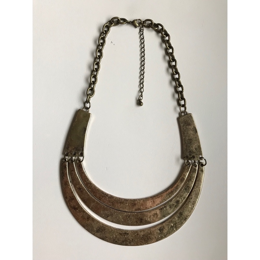 Urban Outfitters Bronze Statement Necklace